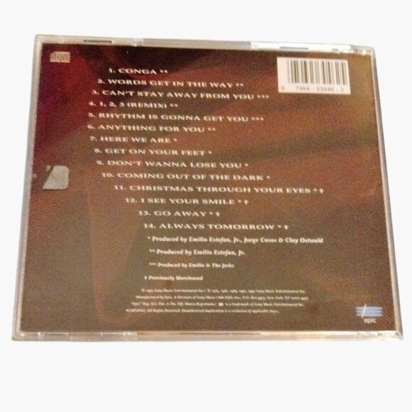 Greatest Hits Gloria Estefan CD 1992 Epic - Picture 2 of 3